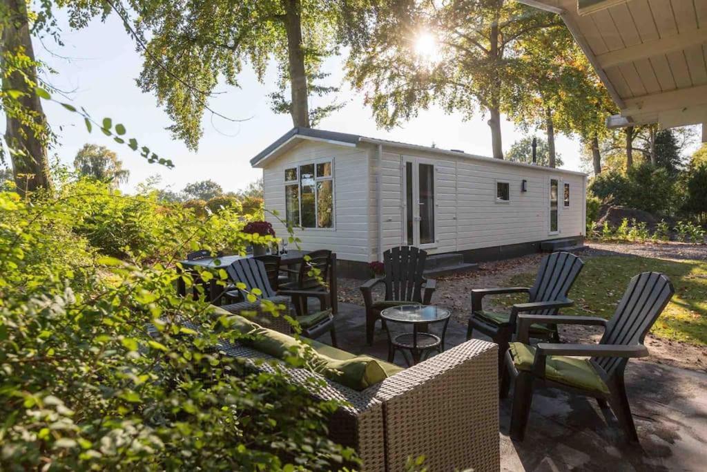 6-Persoons Chalet In Voorthuizen Op De Veluwe Villa Ngoại thất bức ảnh