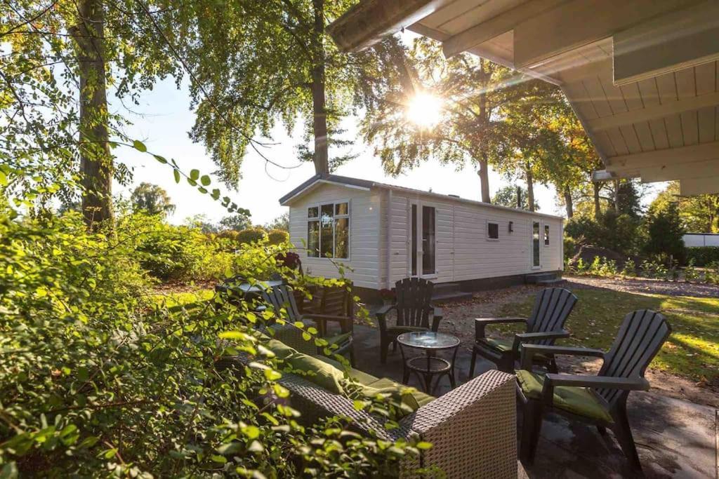 6-Persoons Chalet In Voorthuizen Op De Veluwe Villa Ngoại thất bức ảnh