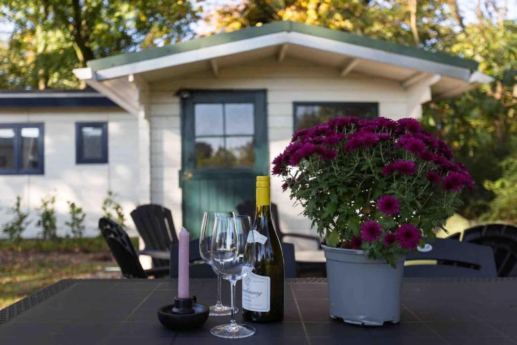 6-Persoons Chalet In Voorthuizen Op De Veluwe Villa Ngoại thất bức ảnh